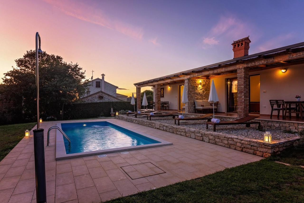 Villa Grebac Kaštelir Esterno foto