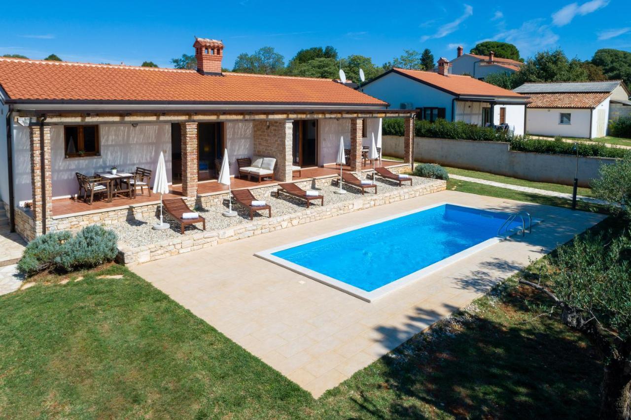 Villa Grebac Kaštelir Esterno foto
