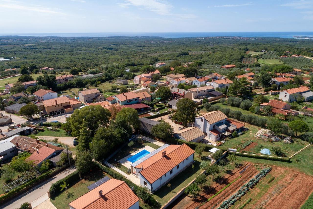 Villa Grebac Kaštelir Esterno foto